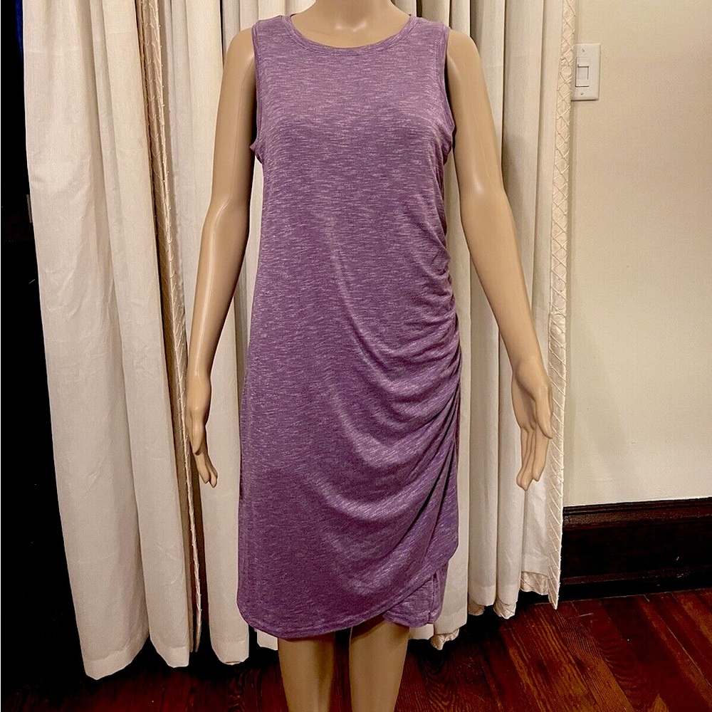 Tek Gear Active Sleeveless Women's Size S Purple Stretch Athletic Dress